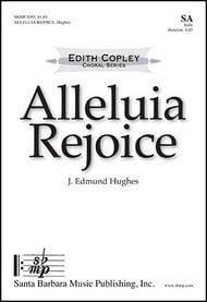 Alleluia Rejoice SA choral sheet music cover Thumbnail